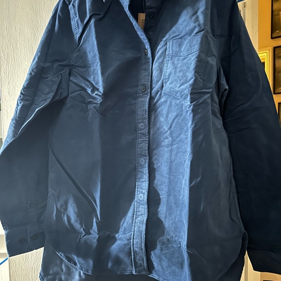 NWT Duluth Trading Company Women’s L/S Corduroy Shirt - Picture 4 of 5